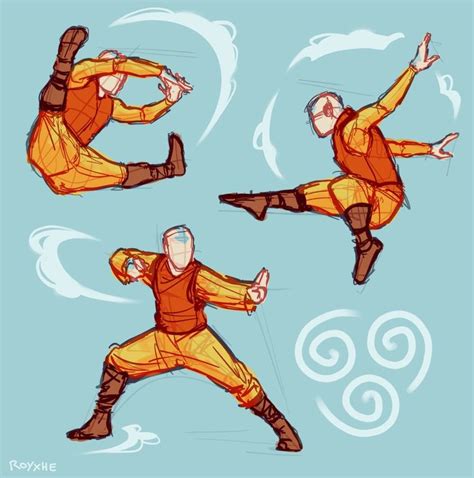 Aangs Airbending Moves Avatar Airbender Avatar Cartoon The Last Avatar