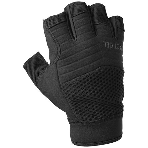 Military Airsoft Patrol Hfg Fingerless Tactical Army Combat Gloves Helikon Black Ebay