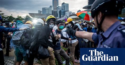 Hong Kong Police Clash With Pro Democracy Protesters In Pictures