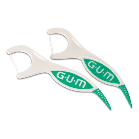 Gum Professional Clean Plus Flossers 48 Pack Practicon Dental Supplies