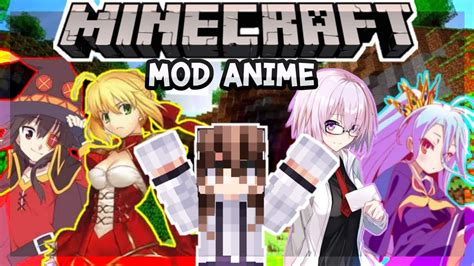 Minecraft รีวิว Mod Anime Waifu 1122 Youtube