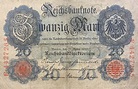20 Mark (Reichsbanknote) - Germany - 1871-1948 – Numista