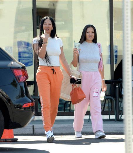 Kimora Lee Simmons Seen With Her Daughter Ming Lee At Erewhon In