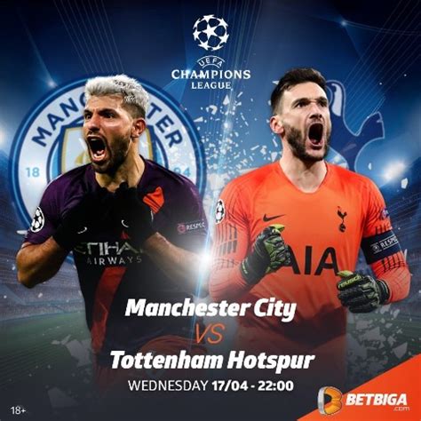 Complete overview of manchester city vs tottenham hotspur (champions league final stage) including video replays, lineups, stats and fan {{ mactrl.hometeamperformancepoll.totalvotes + mactrl.awayteamperformancepoll.totalvotes }} votes. UCL Preview: Manchester City Vs Tottenham - Complete Sports