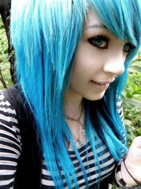 Light Blue Emo Scene Hair Hair Styles Scene Hair