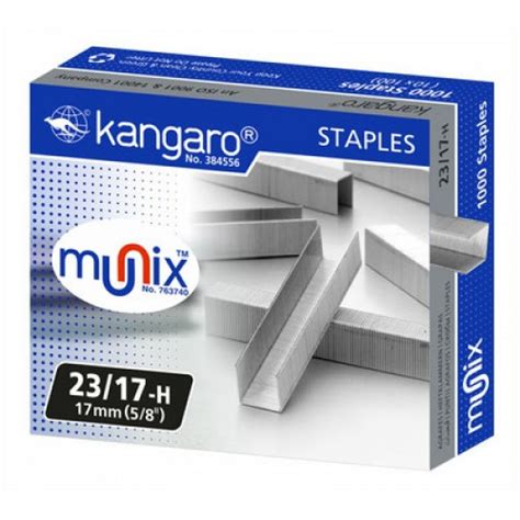 Kangaro Stapler Pins 2317 H 1000 Staples