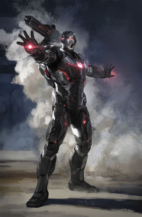 Artstation Avengers Infinity War 2017 War Machine Mk Iv Concept