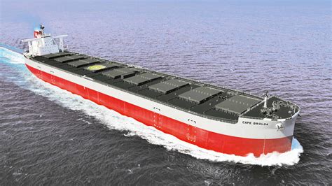 K Line Takes Delivery Of 210000 Dwt Bulk Carrier Cape Brolga For Jfe