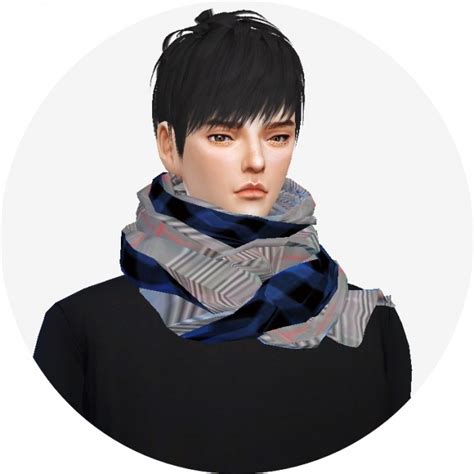 Sims 4 Male Scarf