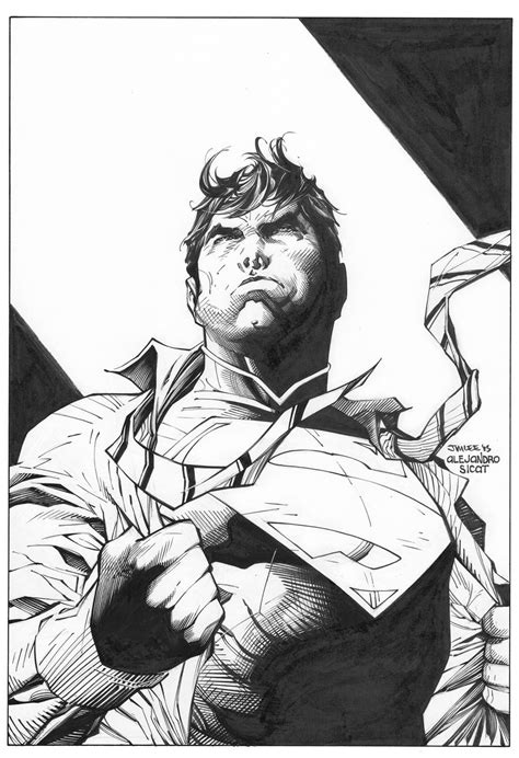 Jim Lee Superman Wondercon By Boysicat On Deviantart