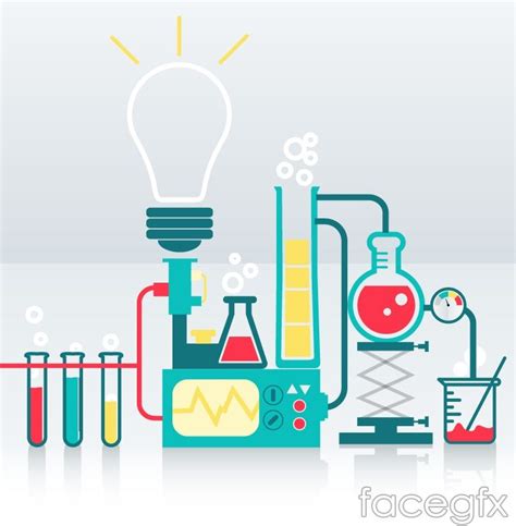 Creative Chemistry Background Vector Chemical Engineering Projects