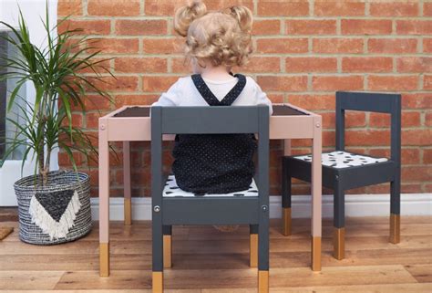 Large ikea magiker shelf unit. DIY IKEA Hack: LATT Children's Table & Chairs | Dove Cottage