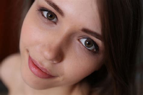 Wallpaper Mila Azul Brunette Brown Eyes Teens Closeup X