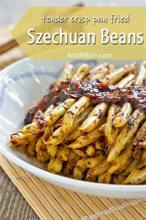 Two different textures are ideal. Szechuan Beans | Recipe | Yellow beans recipe, Asian ...