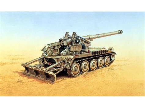 M110a2 203 Mm Self Propelled Howitzer