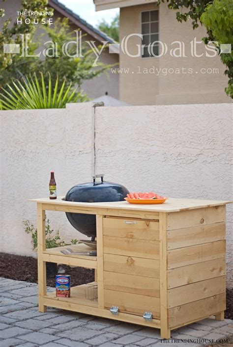 Start by calculating the angles for your pitch. 7 DIY Grill Station Ideas to Make Summer Parties More Fun ...