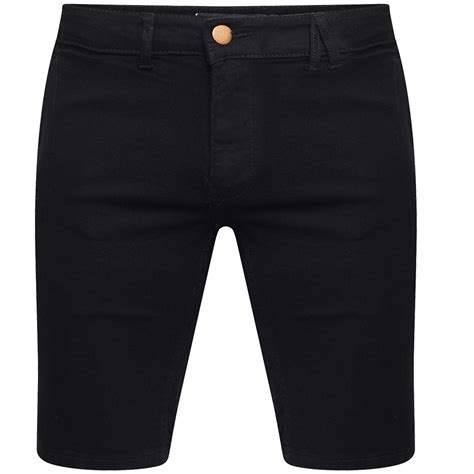 Mens Denim Shorts Stretch Slim Fit Regular Summer Casual Half Jeans Pants Size Ebay