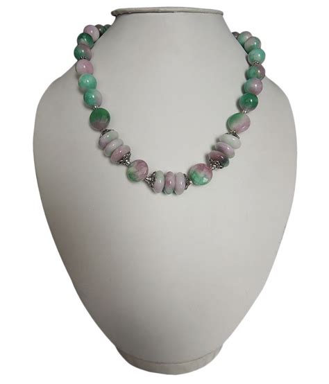 Pearlz Ocean Dyed Quartzite Beads 18 Inches Necklace Buy Pearlz Ocean