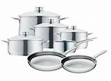 1810 Stainless Steel Pans Images
