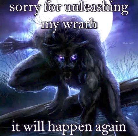 Pin By Gracelyn Terzo On Funny In 2023 Alpha Werewolf Funny Wolf Wolf Meme