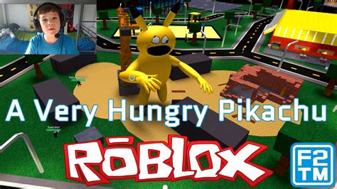 A Very Hungry Pikachu Roblox Youtube