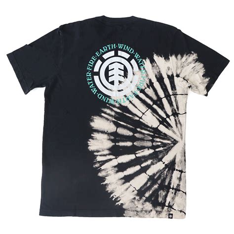 Camiseta Element Seal Bp Tye Dye Preto Steezy