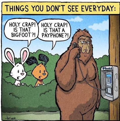Funny Bigfoot Lolzmelon Funny Funny Cartoons Geek Humor