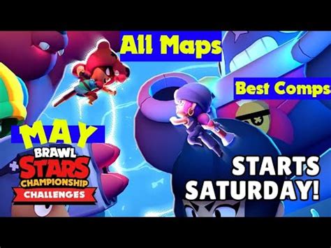 Identify top brawlers categorised by game mode to get trophies faster. Brawl Stars May championship challenge.!|| All maps and ...