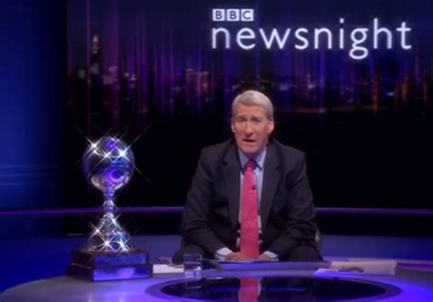 Video Jeremy Paxman Treats Bbc Newsnight Viewers To Irish Dancing