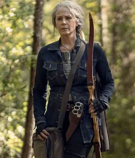 Melissa Mcbride Walking Dead S10 Carol Peletier Denim Jacket Jackets Masters
