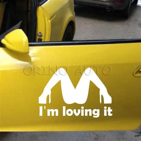 1pcs Hot Selling I Am Loving It Jdm Funny Japanese Sex Car Sticker Decals In Car Stickers From