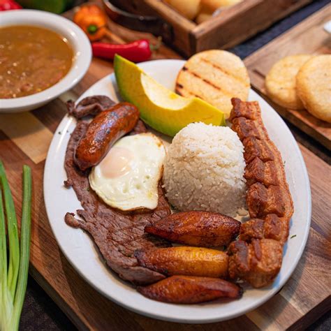 Bandeja Paisa And Colombian Food El Balcon De Las Americas