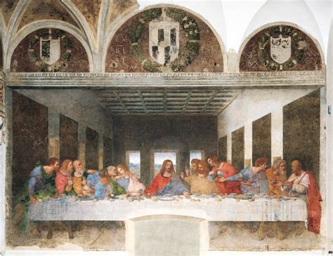 Milan Il Cenacolo Vinciano Da Vincis The Last Supper Milan