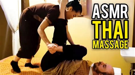 Asmr Front Massage By Thai Girl Asmr Barber Youtube