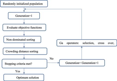 Main Steps Of Multi Objective Genetic Algorithm Using Nsga Ii Algorithm