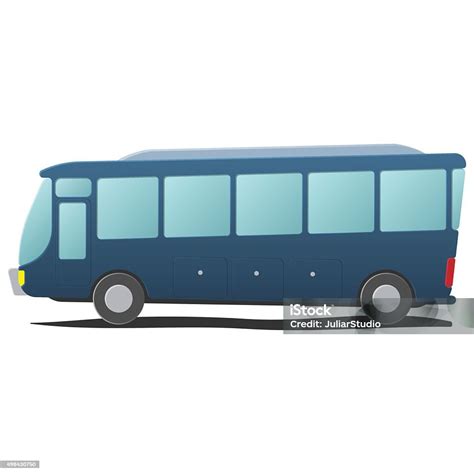 Kartun Transportasi Umum Bus Ilustrasi Stok Unduh Gambar Sekarang