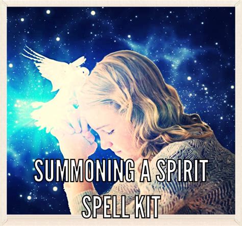 Summon A Spirit Spell With Spell Kit Humunculus Etsy