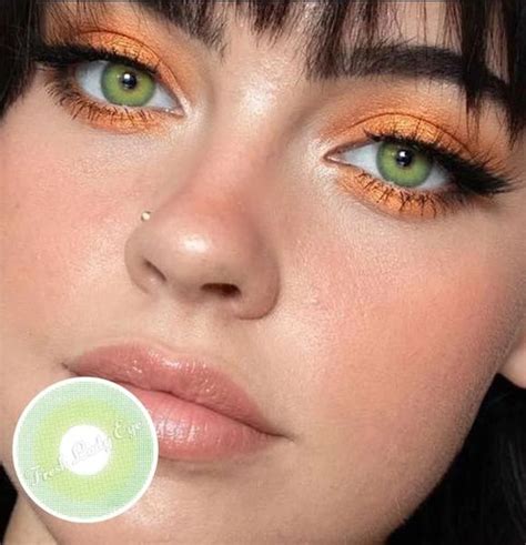 Freshlady Pixi Green Naturaleyez Colored Contact Lenses Fast Shipping