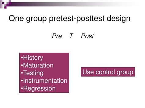 PPT - Types of Experimental Designs (Educational research) PowerPoint