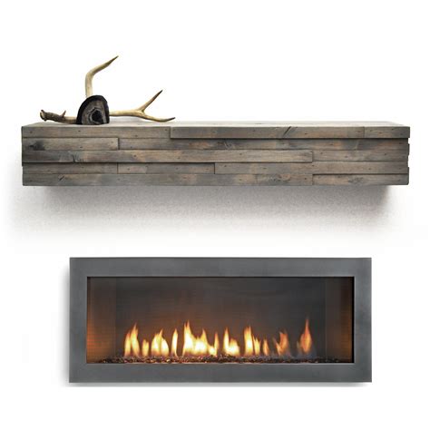 Dogberry Collections Modern Fireplace Mantel Shelf And Reviews Wayfair