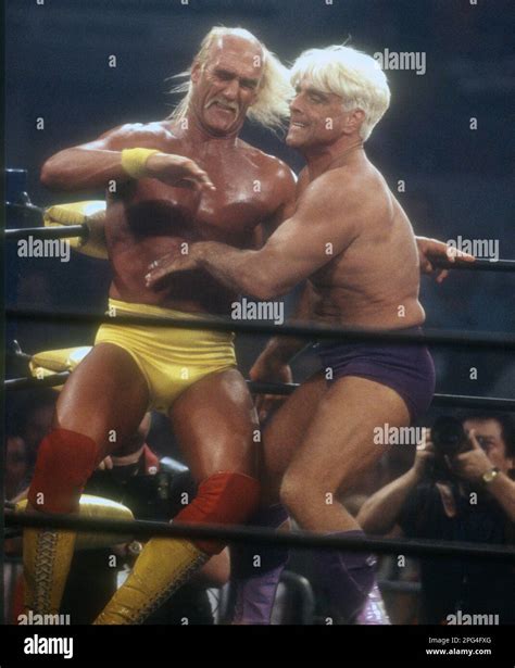 Hulk Hogan Vs Ric Flair 1990 Photo By John Barrett PHOTOlink