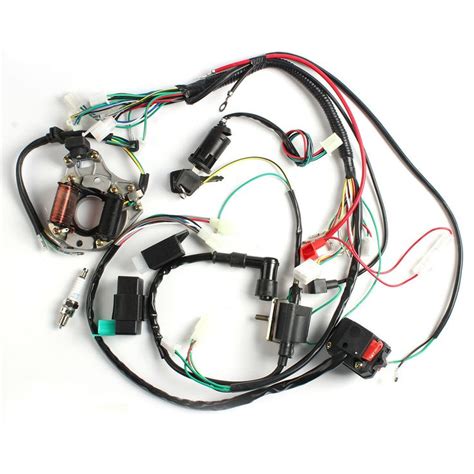 50cc 110cc Cdi Wire Harness Stator Assembly Wiring Kit Electric Quad