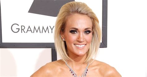 See Carrie Underwoods Teased Bob Hairstyle At Grammys 2016 Us Weekly