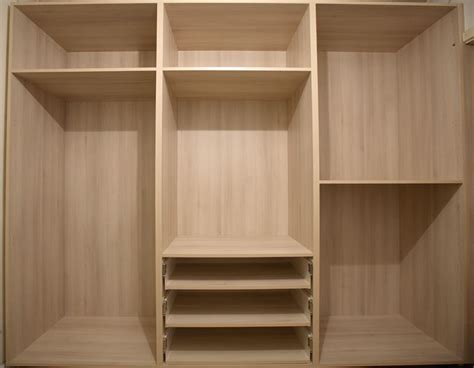 Measure from one corner where the cabinet begins to the other side where the cabinet terminates. Pictures of our Made to Measure Cabinet Carcasses