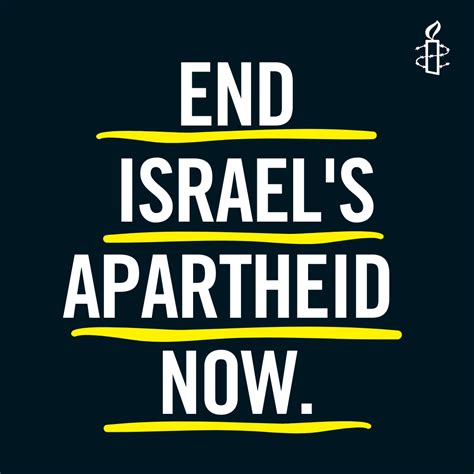 Israels Apartheid Against Palestinians 2022