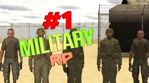 Открыли Сервер 1 Military Rp Garrys Mod Гаррис МОД Youtube