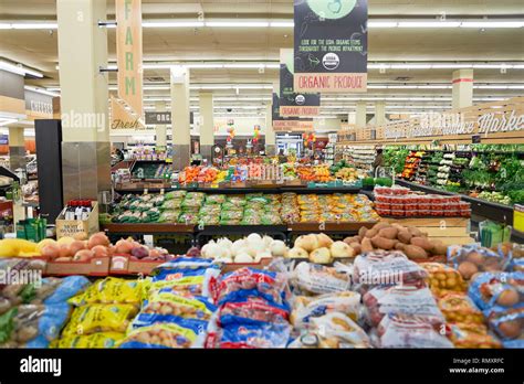 CHICAGO, IL - CIRCA MARCH, 2016: inside Jewel-Osco store. Jewel-Osco is