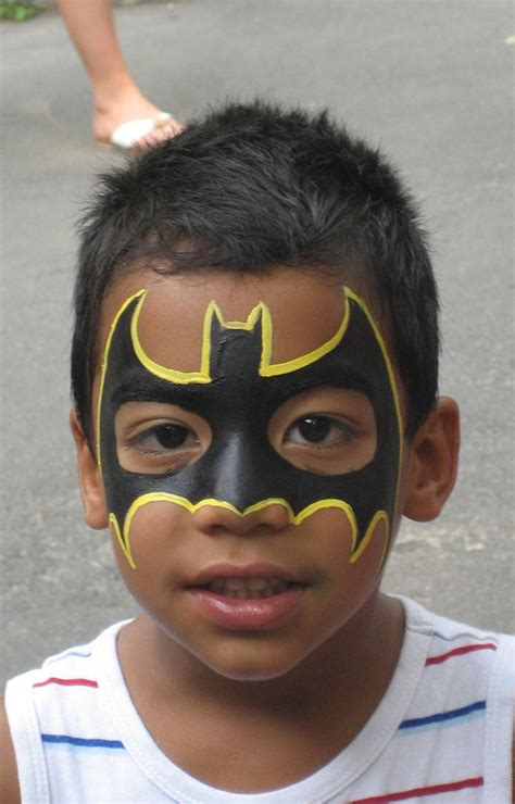 Batman Face Painting Ideas