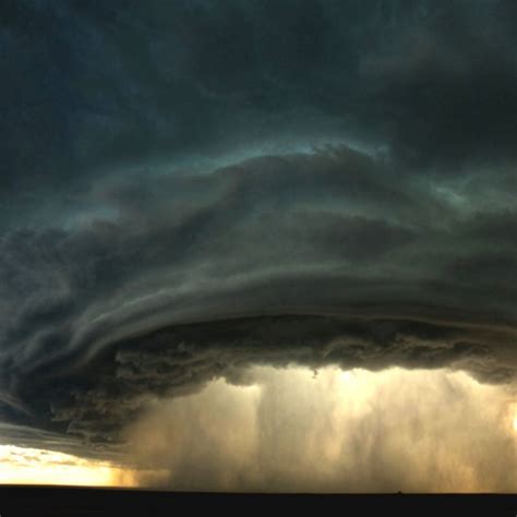 Mesocyclone Inside Supercell Thunderstorm Nature Nature