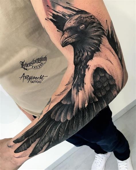 Raven Tattoo Raven Tattoo Crow Tattoo Animal Tattoos